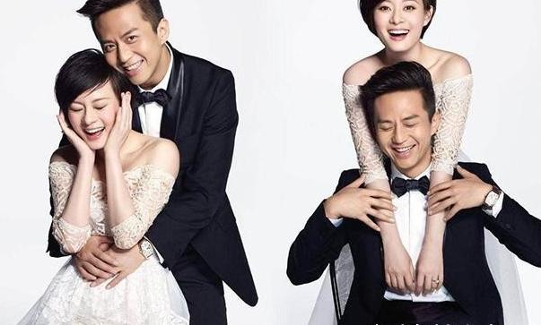 米乐M6：盘点明星的结婚照合集曾经的模范夫妻今剩几对恩爱甜蜜(图2)