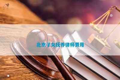 米乐M6平台：北京子女抚养律师费用(图1)